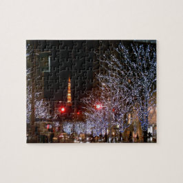 Kerstmis in Tokio, Japan Legpuzzel