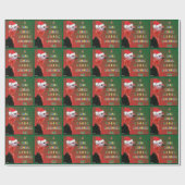 Kerstmis in Turkije Cadeaupapier (Vlak)