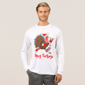 Kerstmis in Turkije (Martini) T-shirt (Voorkant volledig)