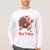 Kerstmis in Turkije (Martini) T-shirt (Voorkant)