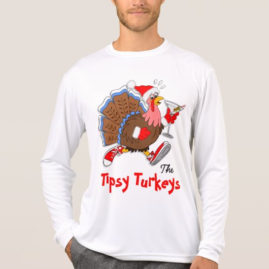 Kerstmis in Turkije (Martini) T-shirt (Voorkant)