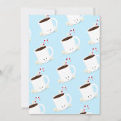 Kerstmis in uitnodiging van juli (Achterkant)