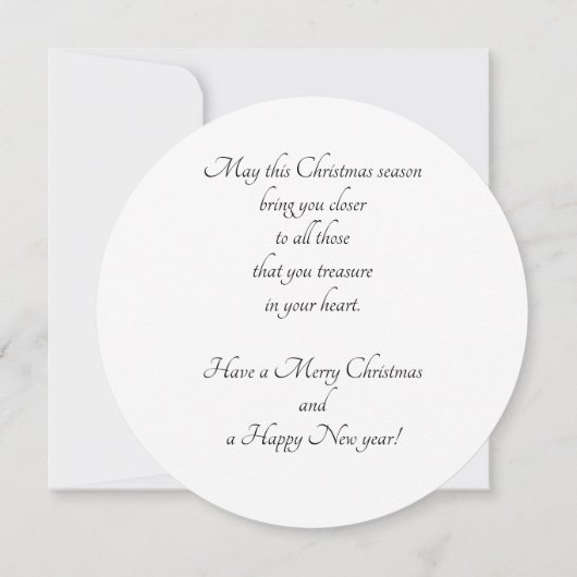 🎄 Kerstmis in veel talen Feestdagenkaart (Achterkant)