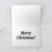 Kerstmis in vele talen feestdagen kaart (Binnen)