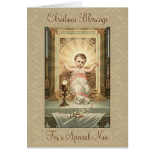 Kerstmis in vintage stijl Baby Jezus Tabernakel No