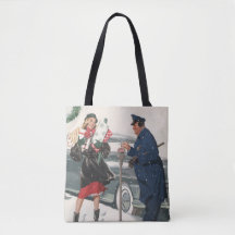 Kerstmis in vintage stijl, boodschappen doen voor 