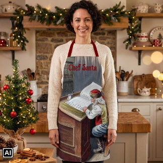 Kerstmis in vintage stijl, Sinterklaas Stout of Br Schort