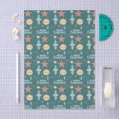 Kerstmis in vintage stijl tissuepapier (Craft)