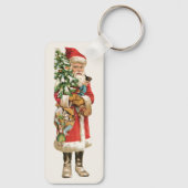 Kerstmis in vintage stijl, uitsnede afbeelding van sleutelhanger (Achterkant)