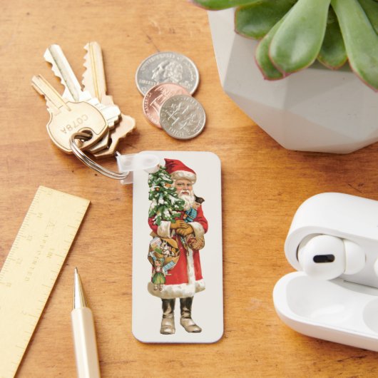 Kerstmis in vintage stijl, uitsnede afbeelding van sleutelhanger (Bureau)