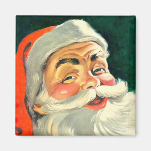 Kerstmis in vintage stijl, vrolijke retro 50's Ker Magneet