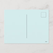 Kerstmis in warmtecawater feestdagenkaart (Achterkant)