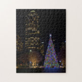 Kerstmis in Warren Park Night Legpuzzel (Verticaal)
