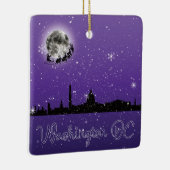 Kerstmis in Washington DC Keramisch Ornament (Rechts)