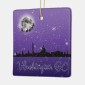 Kerstmis in Washington DC Keramisch Ornament (Links)