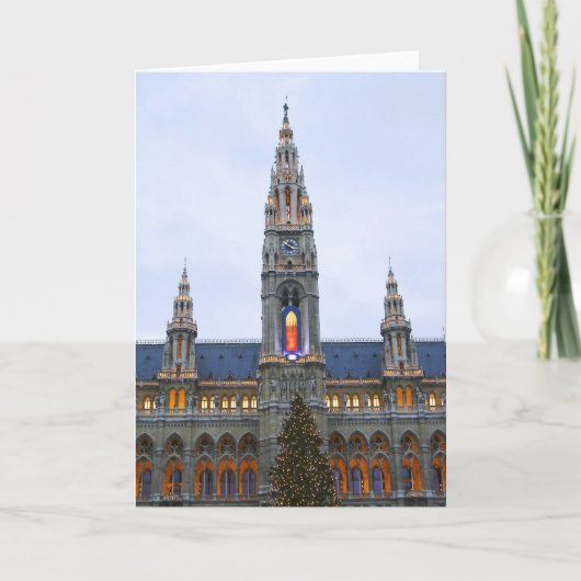 Kerstmis in Wenen Kaart (Voorkant)