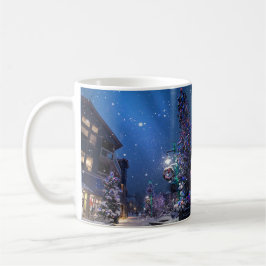 Kerstmis in Whistler Village, Canada   Koffiemok