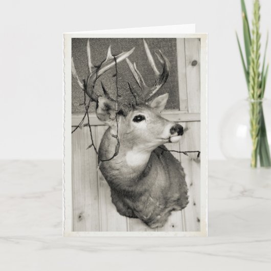 Kerstmis in Wisconsin Feestdagen Kaart (Voorkant)