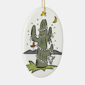 Kerstmis in woestijn keramisch ornament (Rechts)