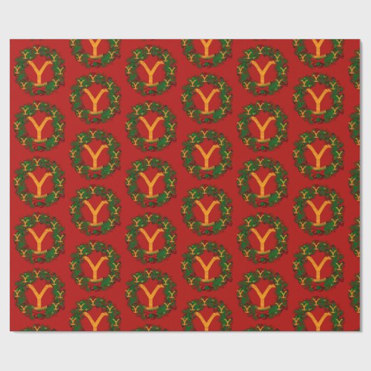 Kerstmis in Yellowstone 2 - Cadeaupapier (Vlak)