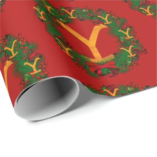 Kerstmis in Yellowstone 2 - Cadeaupapier (Rol Hoek)