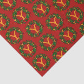 Kerstmis in Yellowstone 2 - Tissuepapier (Detail)