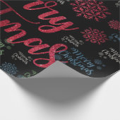 Kerstmis Inpakpapier (Hoek)