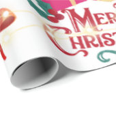 Kerstmis inpakpapier (Rol Hoek)