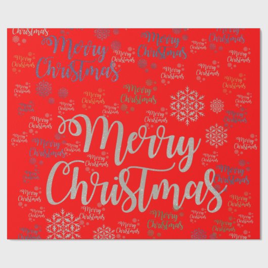 Kerstmis Inpakpapier (Vlak)