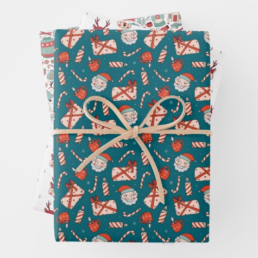 Kerstmis Inpakpapier Vel (In situ)