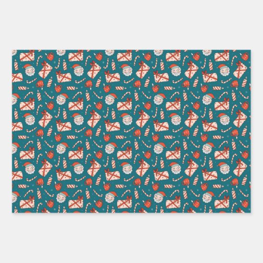 Kerstmis Inpakpapier Vel (Voorkant)