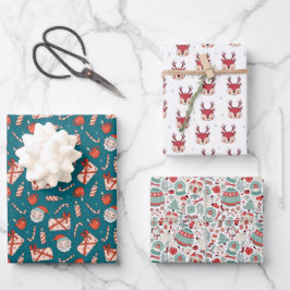 Kerstmis Inpakpapier Vel
