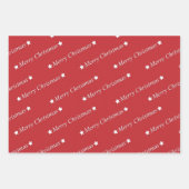 "Kerstmis" Inpakpapier Vel (Voorkant 3)