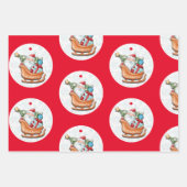 Kerstmis Inpakpapier Vel (Voorkant 3)