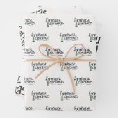 Kerstmis Inpakpapier Vel (In situ)