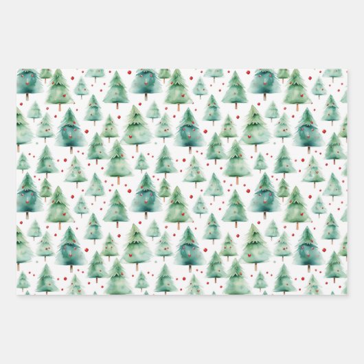 Kerstmis Inpakpapier Vel (Voorkant 3)