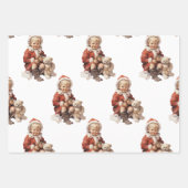  kerstmis inpakpapier vel (Voorkant 3)