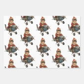  kerstmis inpakpapier vel (Voorkant 2)