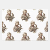  kerstmis inpakpapier vel (Voorkant)