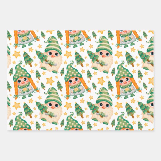 Kerstmis Inpakpapier Vel (Voorkant)