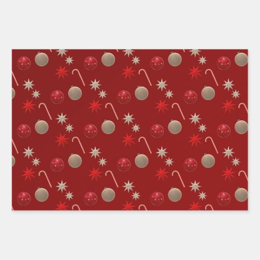 "Kerstmis" Inpakpapier Vel (Voorkant 2)