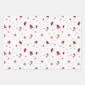 "Kerstmis" Inpakpapier Vel (Voorkant)