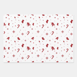 "Kerstmis" Inpakpapier Vel