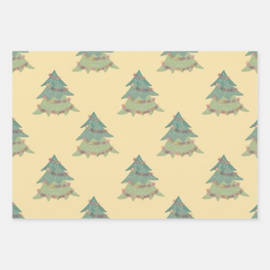 Kerstmis Inpakpapier Vel (Voorkant)