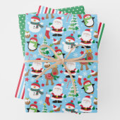 Kerstmis Inpakpapier Vel (In situ)