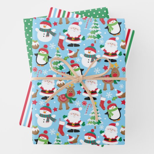 Kerstmis Inpakpapier Vel (In situ)