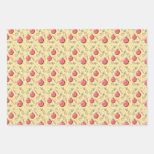 Kerstmis Inpakpapier Vel (Voorkant 3)