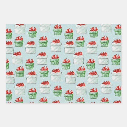 Kerstmis Inpakpapier Vel (Voorkant)