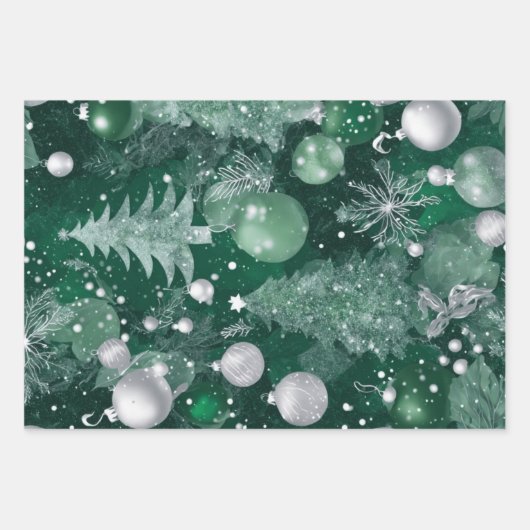 Kerstmis Inpakpapier Vel (Voorkant 2)