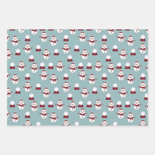 Kerstmis Inpakpapier Vel (Voorkant)